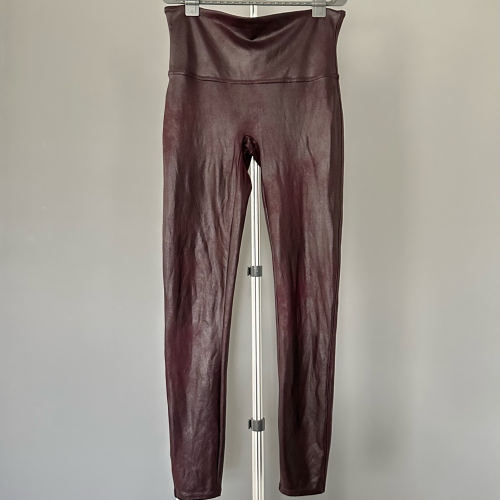 Spanx Faux Leather Leggings - Picture 2 of 9